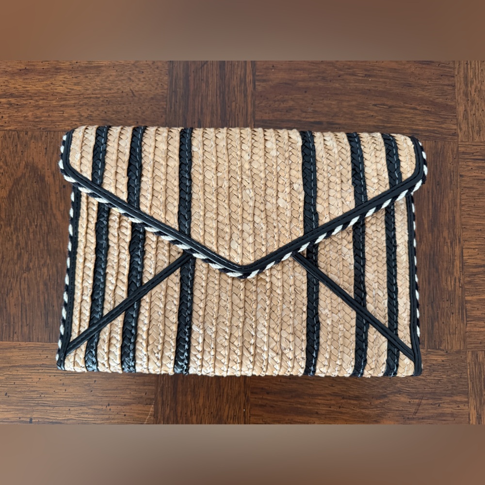 REBECCA MINKOFF - Woven Envelope Clutch